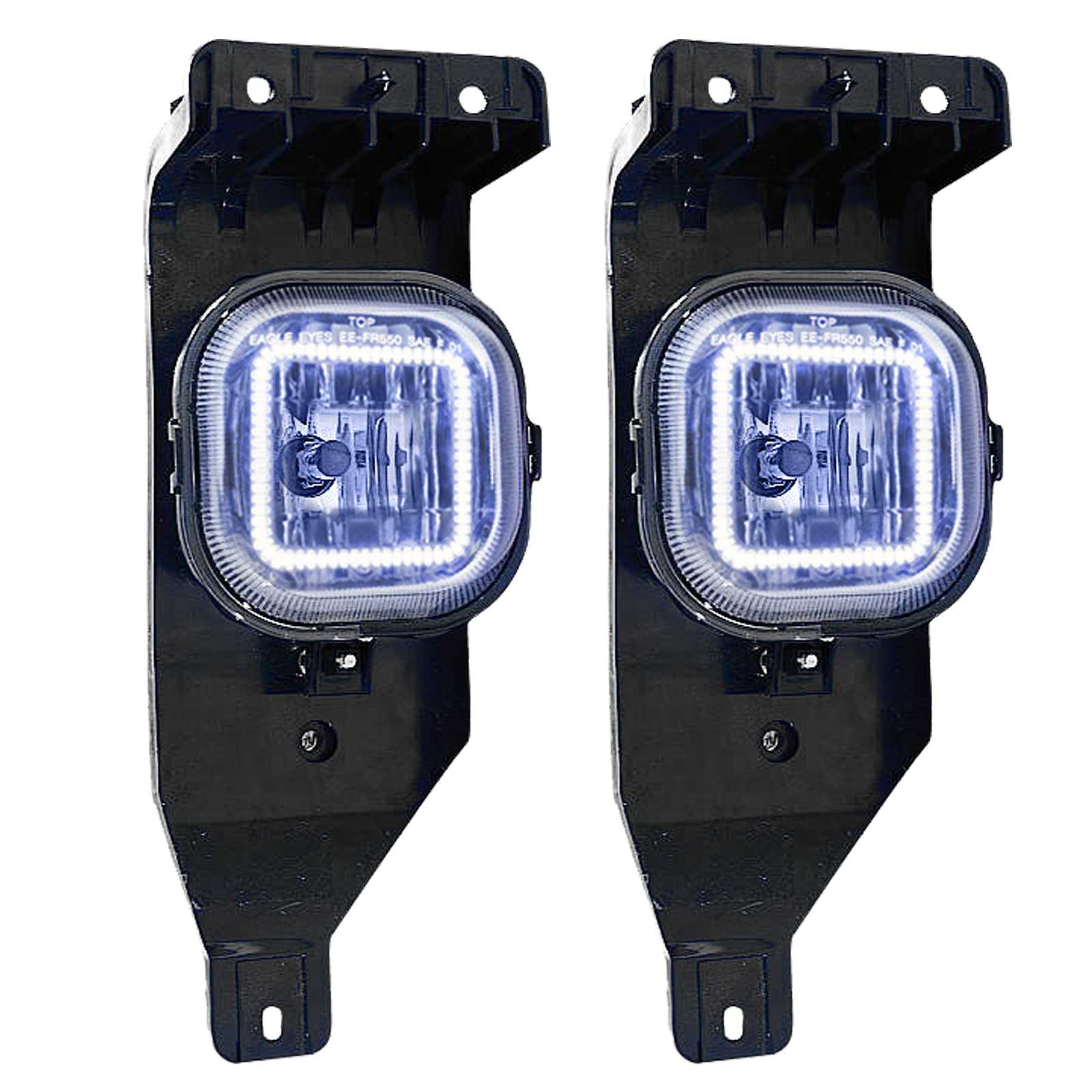 2005-2007 Ford F-250/350 Superduty Pre-Assembled LED Halo Fog Lights