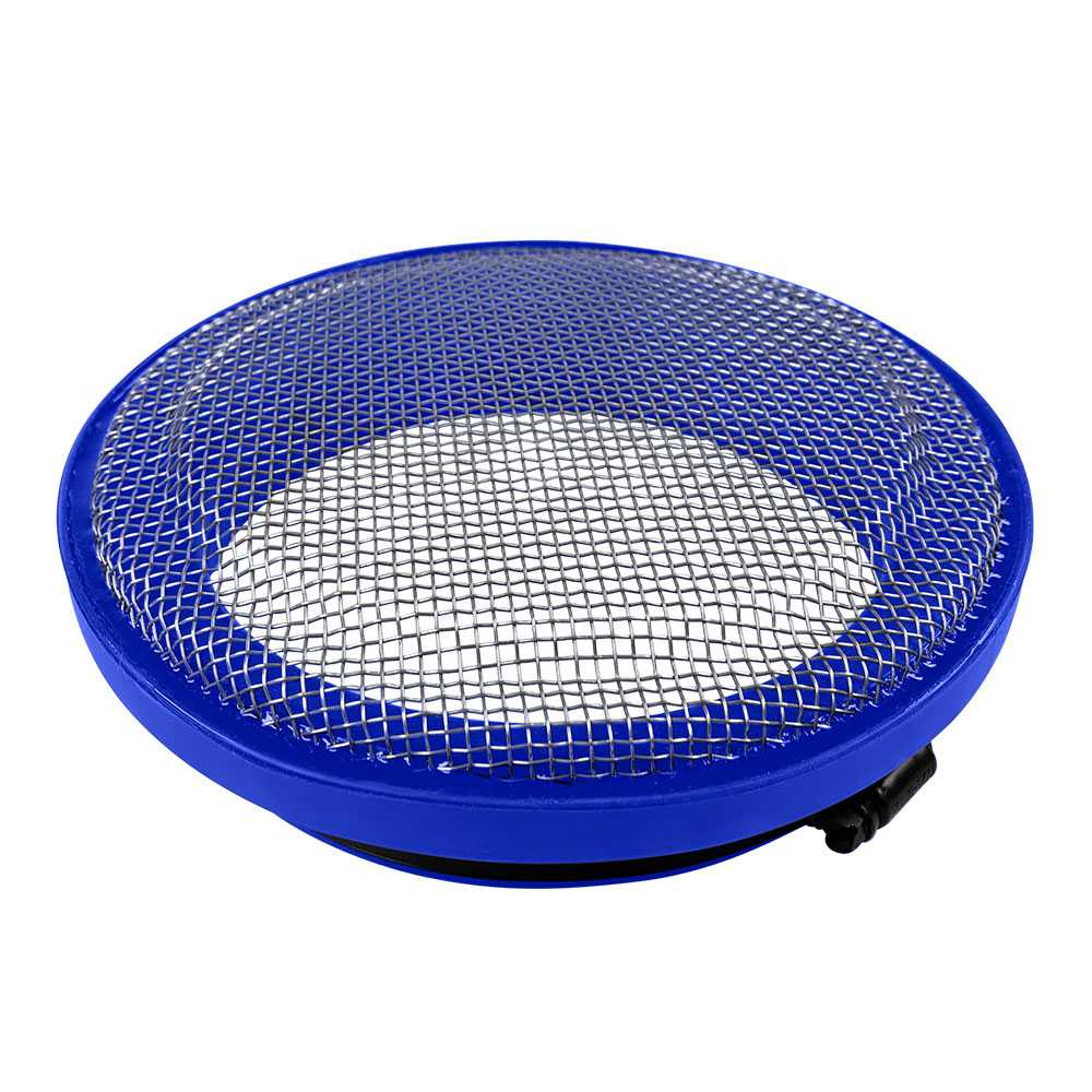 Turbo Screen Guard With Velocity Stack - 4" (Blue)
