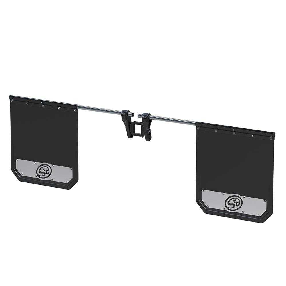 S&B Mud Flap Kit Hitch Reciever  - 84-1000