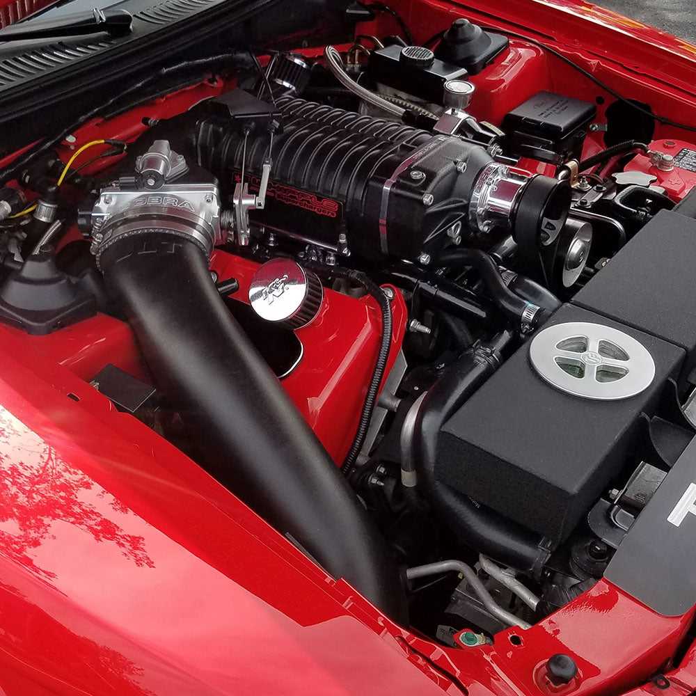S&B JLT 12 Inch Cold Air Intake Kit Dry Filter for High Boost Applications 03-04 SVT Mustang Cobra Tuning & SCT MAF 2600 or 3000 Sensor Required - CAI2-12-FMC-0304D