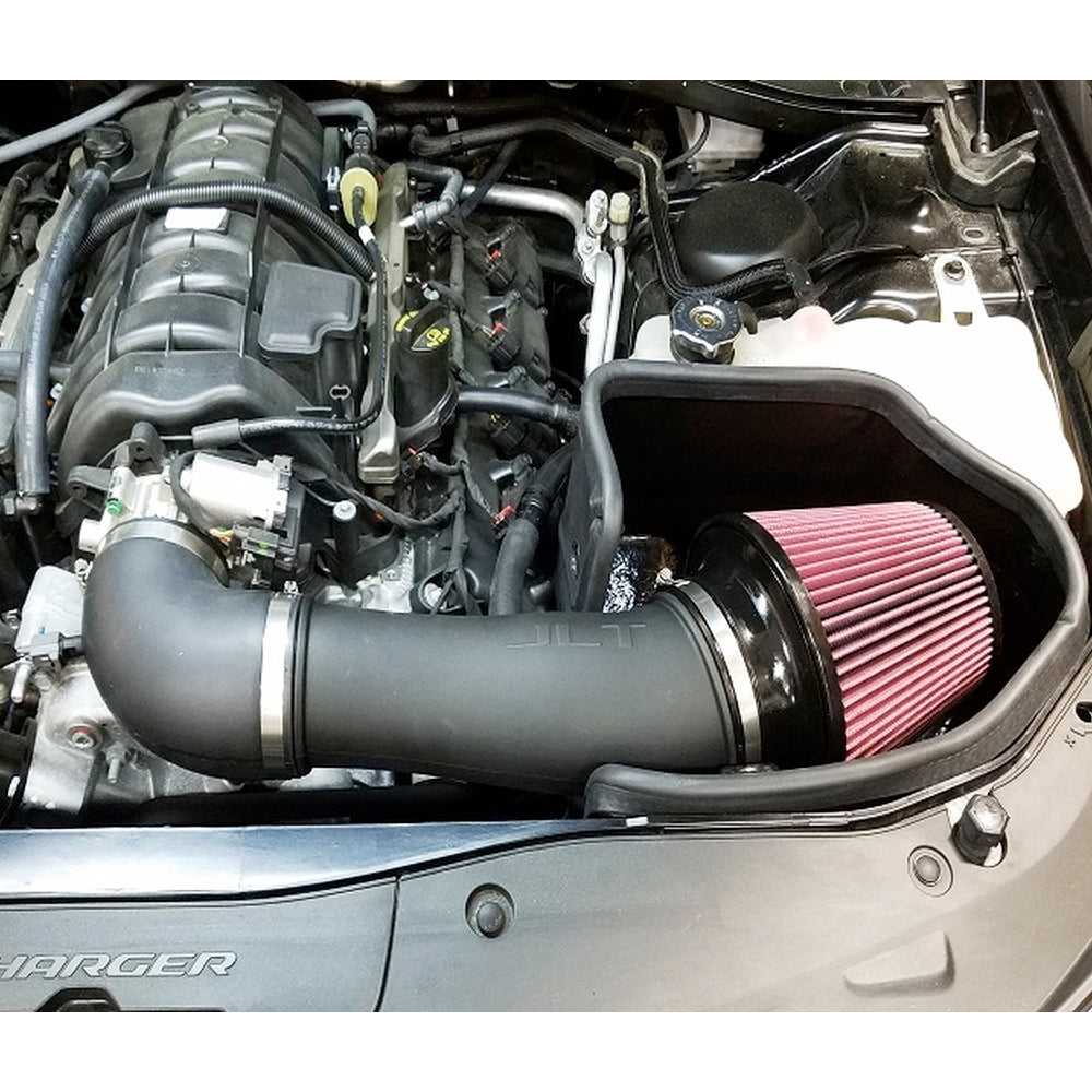 S&B JLT Series 2 Cold Air Intake Dry Filter 2021 5.7L Charger, Challenger & 300C Does not fit Shaker Hood No Tuning Required - CAI2-DH57-11-1D