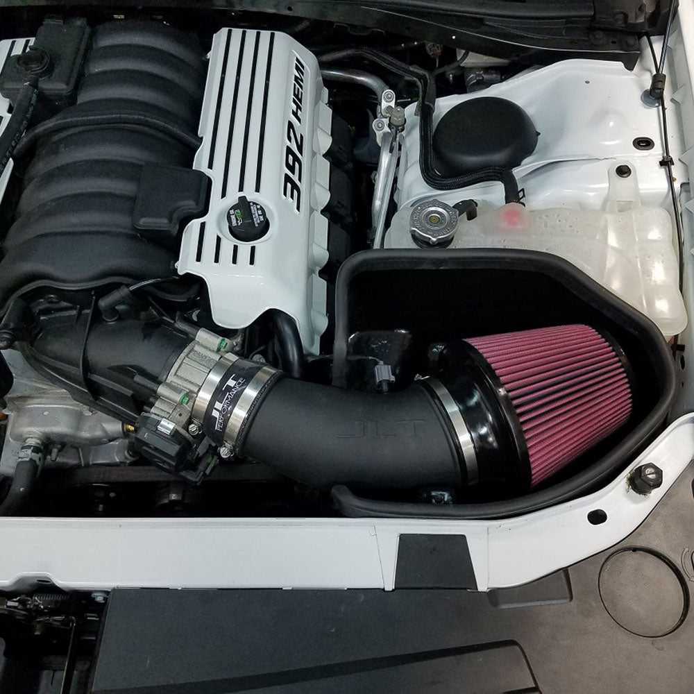S&B Dry Filter JLT Series 2 Cold Air Intake Kit 2021 SRT8 6.4L/392 Charger, Challenger Does not fit Shaker Hood No Tuning Required - CAI2-DH64-11-1D