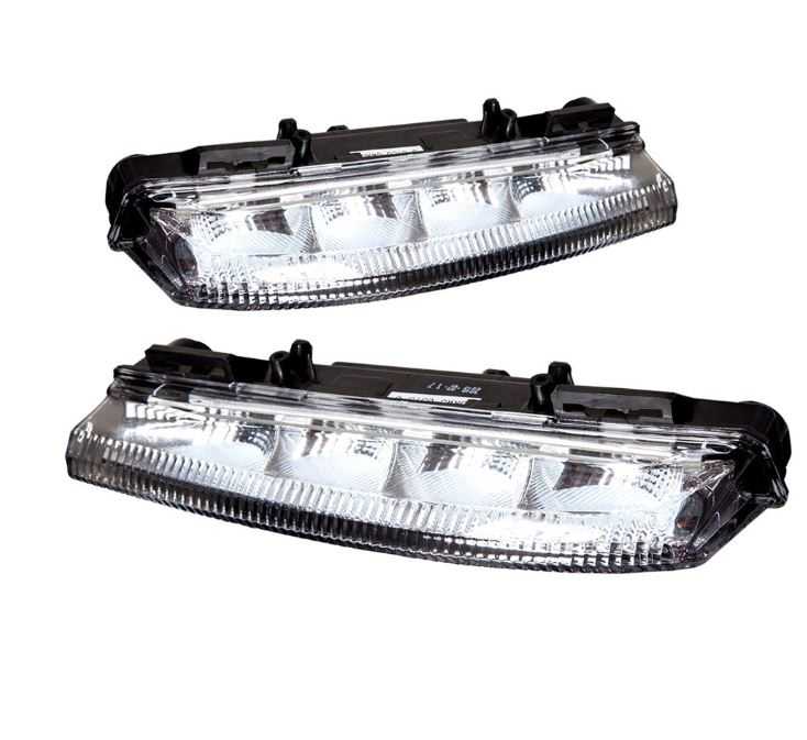 Winjet Led Fog Lights W-Daytime Running (Drl)-Clear - CDRWJ-0575-C