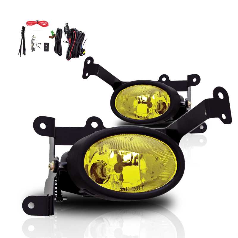 Winjet Fog Lights-Amber Yellow - CFWJ-0058-Y