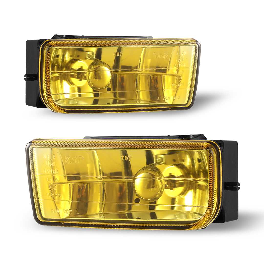 Winjet Fog Lights Oe/Replacement Style-Amber Yellow - CFWJ-0079-Y
