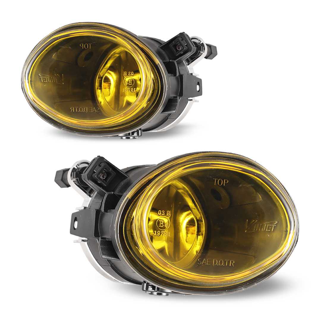 Winjet Fog Lights Oe/Replacement Style-Amber Yellow - CFWJ-0081-Y
