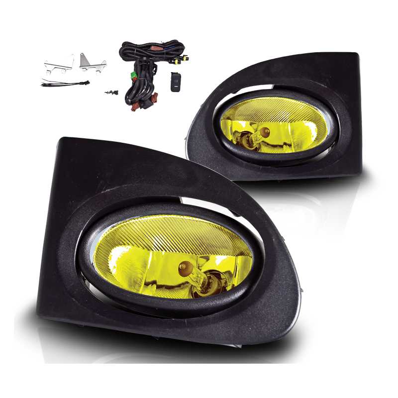 Winjet Fog Lights-Amber Yellow - CFWJ-0084-Y