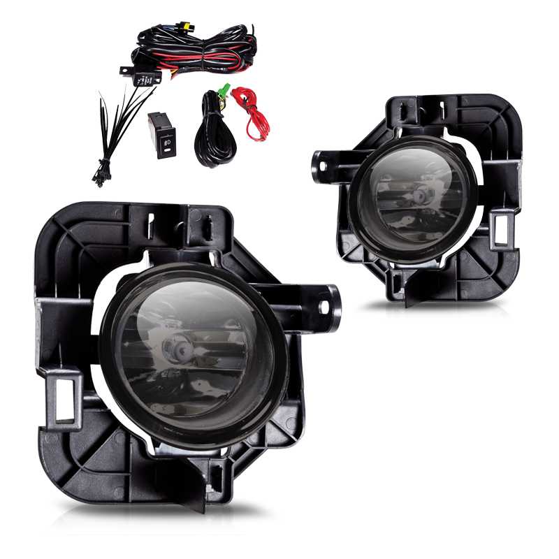 Winjet Fog Lights Oe/Replacement Style-Smoke - CFWJ-0153-S