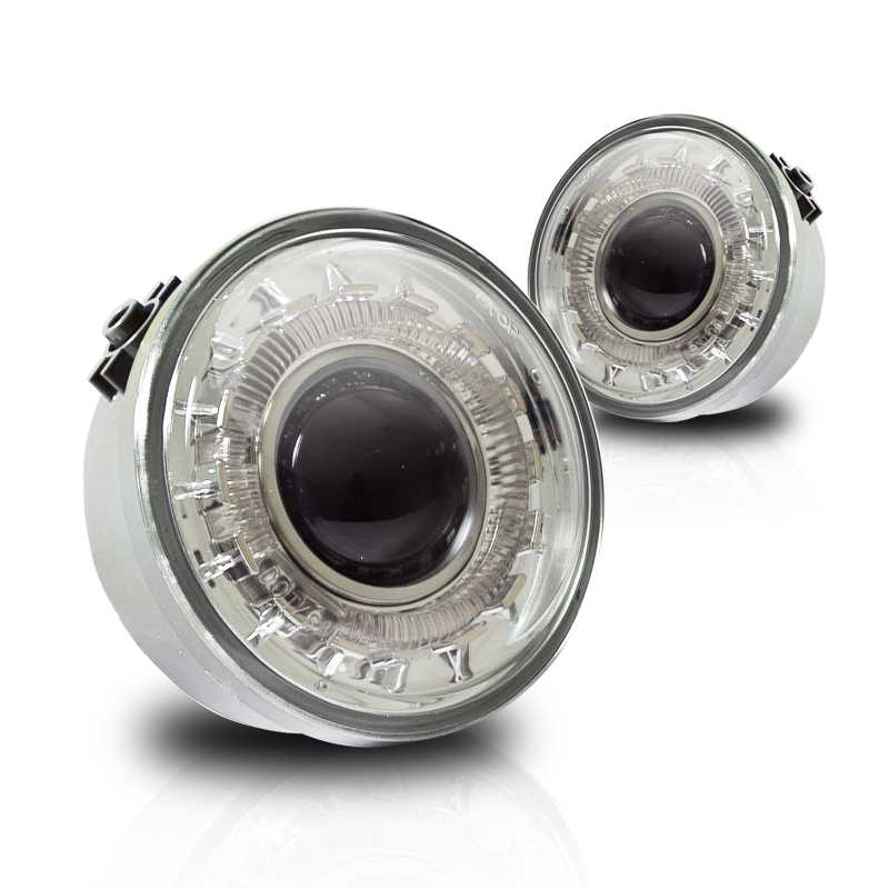 2006-2010 Ford F-150 Halo Fog Lights - Clear