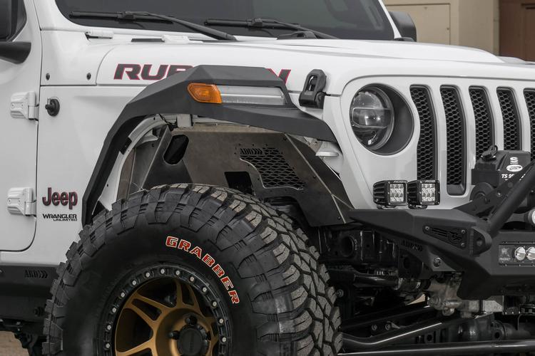 Addictive Desert Designs 2018 - 2023 Jeep Wrangler JL Rock Fighter Front Inner Fender Liners - D96164400NA