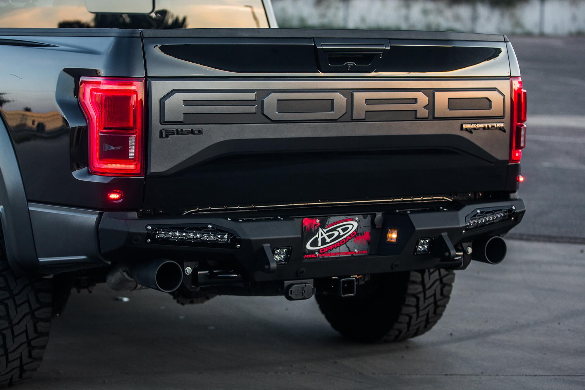 Addictive Desert Designs 2017 - 2020 Ford Raptor HoneyBadger Rear Bumper - R117321430103