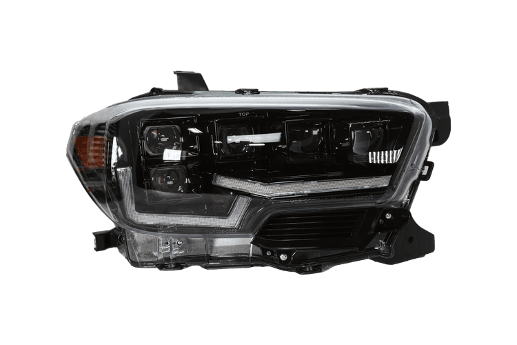 2016-2023 Toyota Tacoma Rogue Series Headlights - Glossy Black Clear