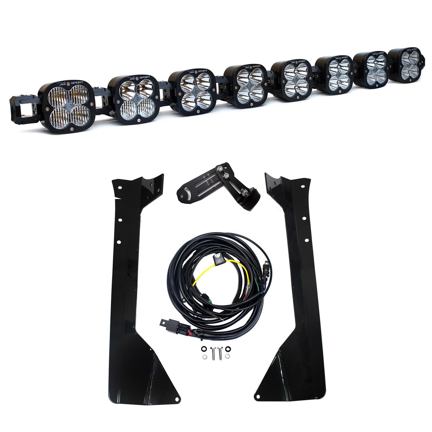 Baja Designs Jeep JK XL Linkable Roof Bar Kit  07-16 Wrangler JK Baja Desgins - 447099