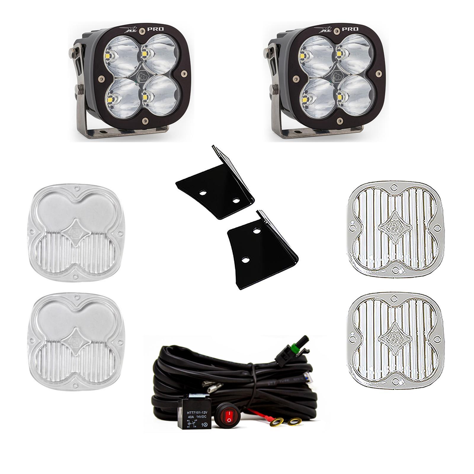 Baja Designs Jeep JK XL Pro Spot A-Pillar Kit Baja Designs - 447799