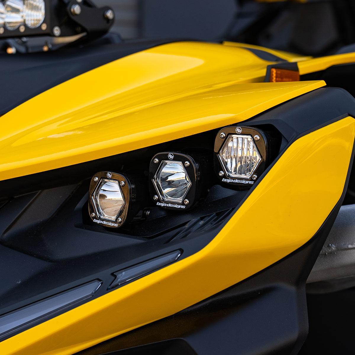 Baja Designs Can-Am, Maverick R, Triple S1 Headlight Kit Baja Designs - 448186