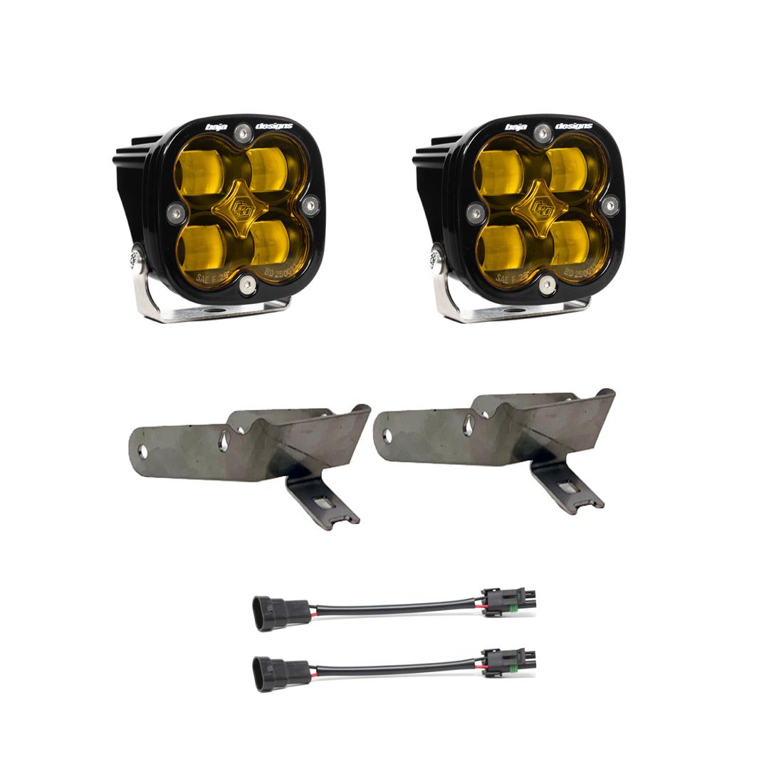 Baja Designs Ford, Super Duty (99-10), Fog Pocket Kit SAE Amber Baja Designs - 630822