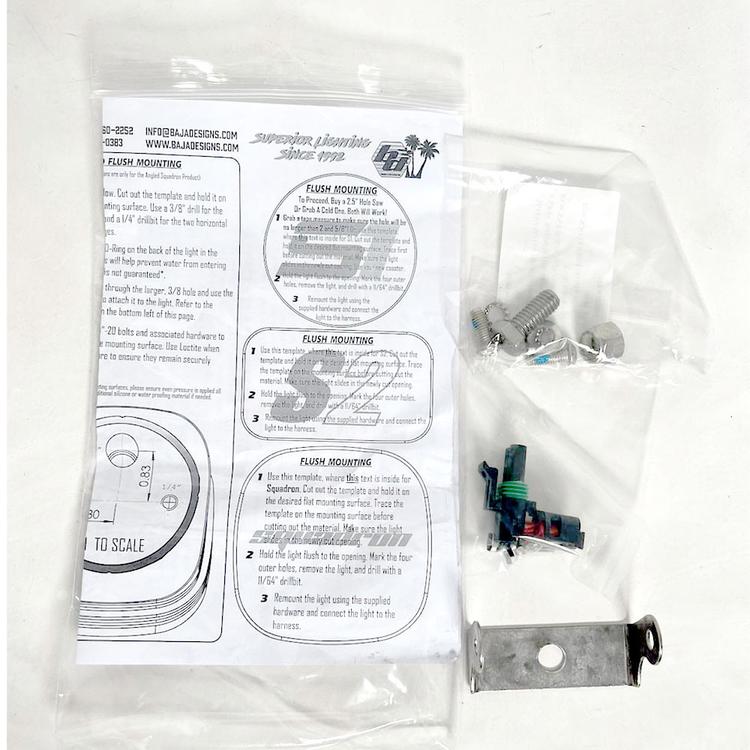 Baja Designs Squardron/S2 Series Parts Bag Baja Designs - 660304