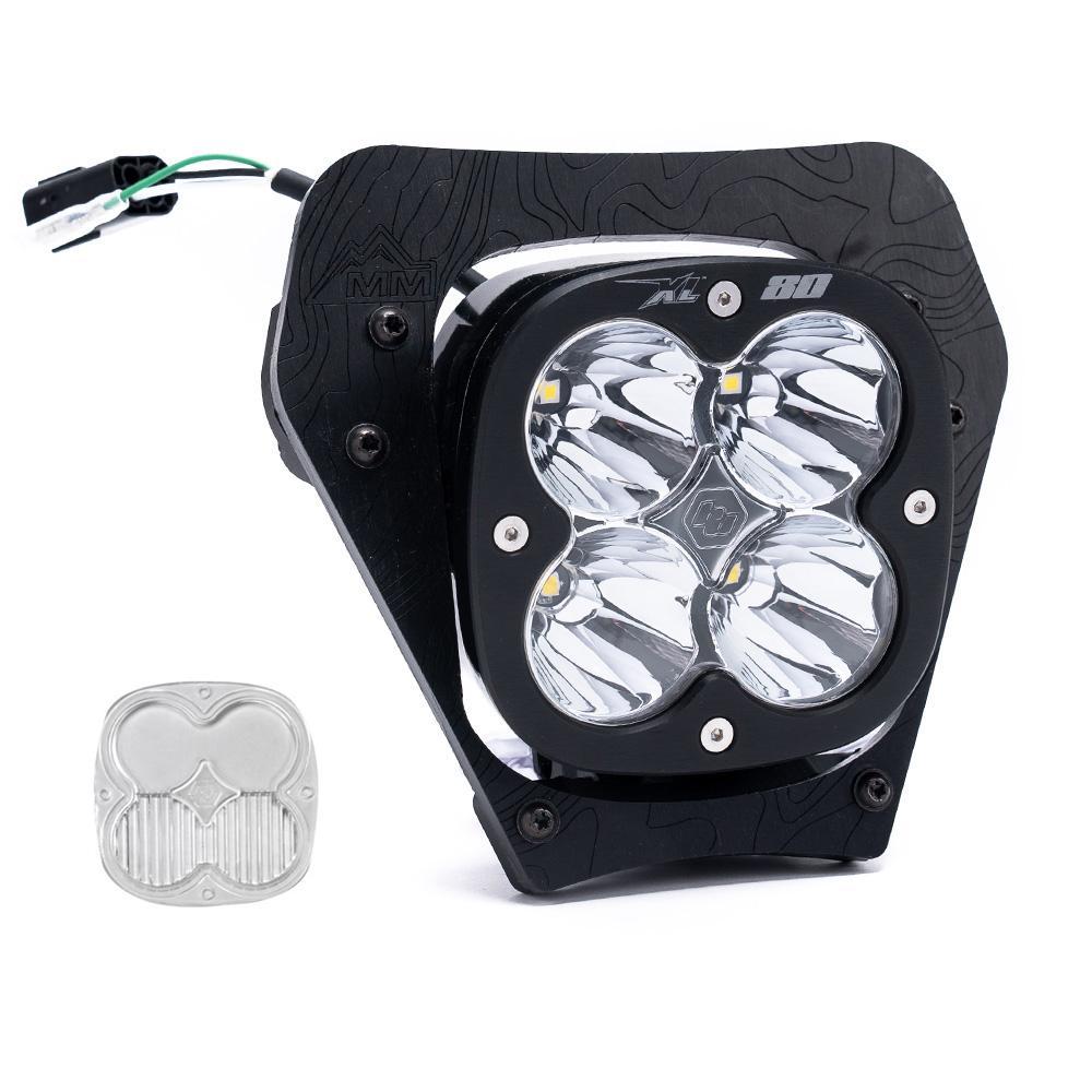 Baja Designs KTM XL80 D/C Headlight Kit 2024 350 EXC-F 500 EXC-F 450 XCF-W 350 XW-F 500 XW-F Spot Clear - 677100