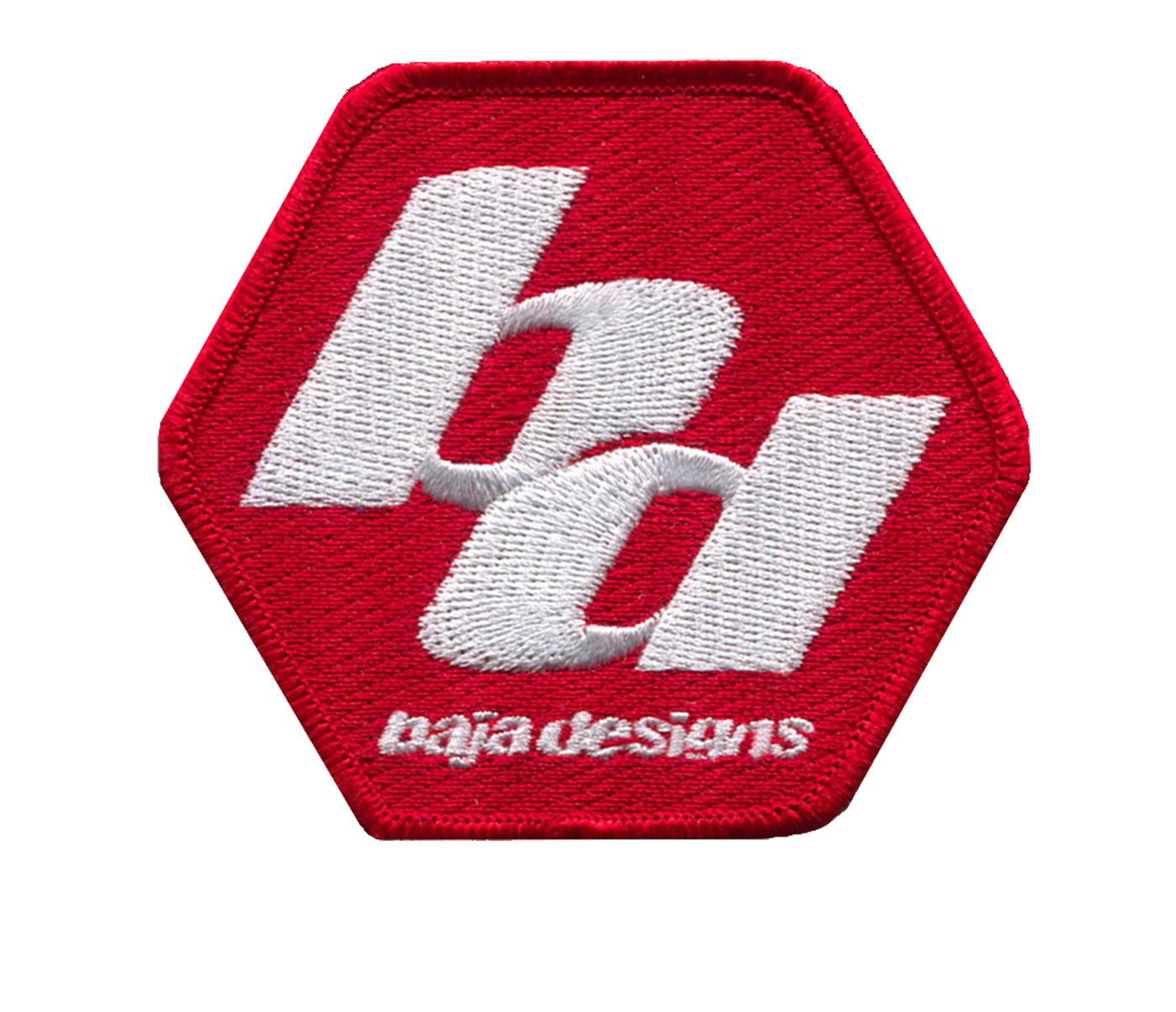 Baja Designs Baja Designs Patch 3x3 Inch Red/White - 980031