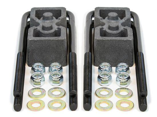 Daystar 2009-2024 Ford F150  2WD/ 4WD - Daystar 2" Rear Block & U-Bolt Kit - KF09123