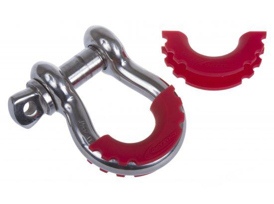 Daystar D-Ring Shackle Isolator Red Pair - KU70056RE