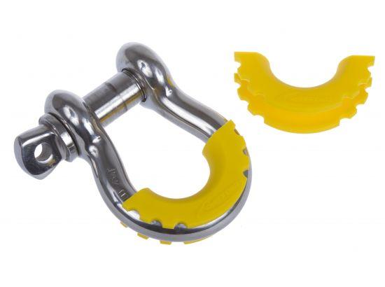 Daystar D-Ring Shackle Isolator Yellow Pair - KU70056YL