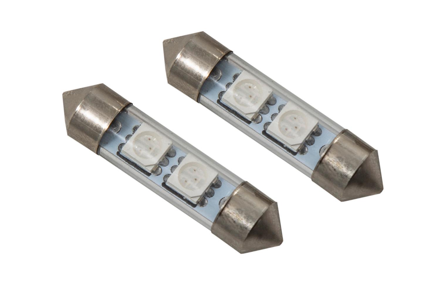 Diode Dynamics - 36mm SMF2 LED Blue (pair) - DD0078P