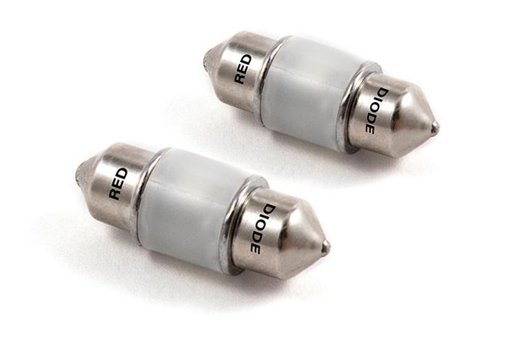 Diode Dynamics - 29mm HP6 Red (pair) - DD0294P