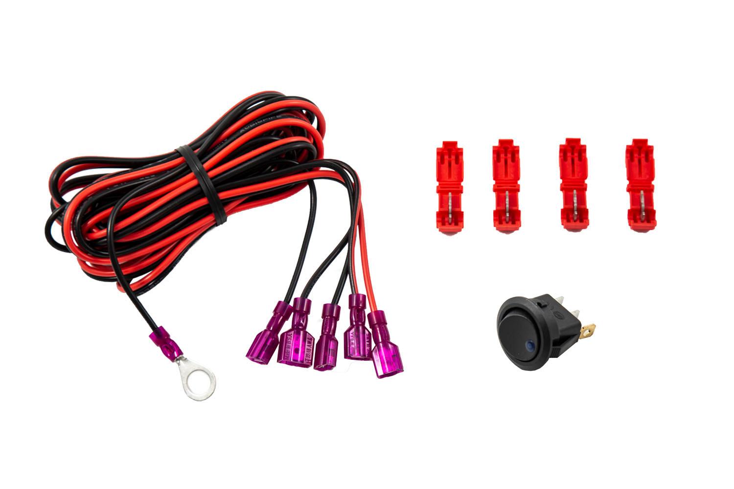 Diode Dynamics - Add-on LED Switch Kit - Blue - DD3035