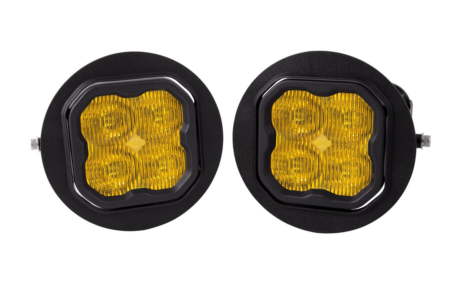 Diode Dynamics - SS3 Pro Type FT Kit Yellow SAE Fog - DD6236
