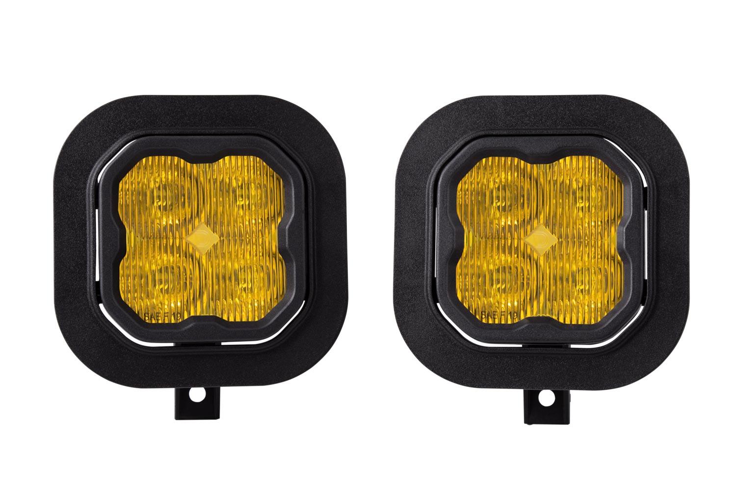 Diode Dynamics - SS3 Type SD LED Fog Light Kit Pro Yellow SAE Fog - DD6538