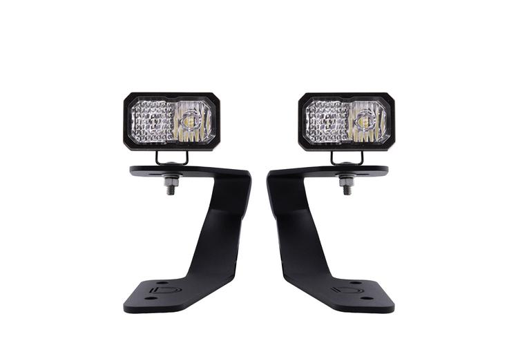 Diode Dynamics - Stage Series 2in LED Ditch Light Kit for Subaru Crosstrek/WRX, Pro White Combo - DD6564