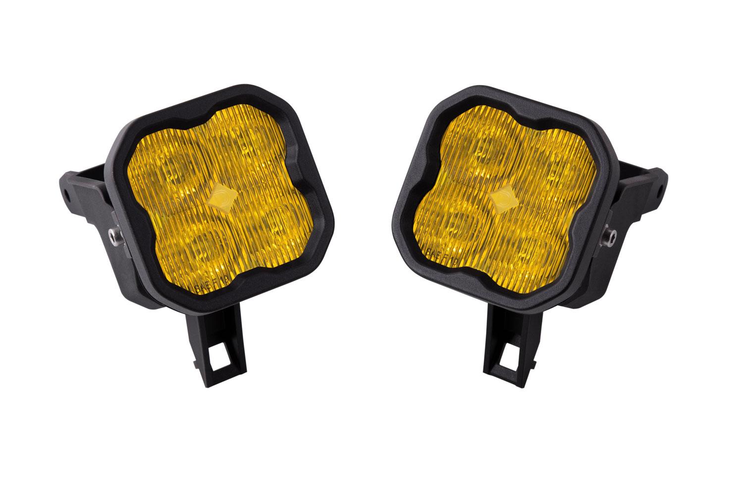 Diode Dynamics - SS3 Pro Type SDX Kit ABL Yellow SAE Fog - DD7106