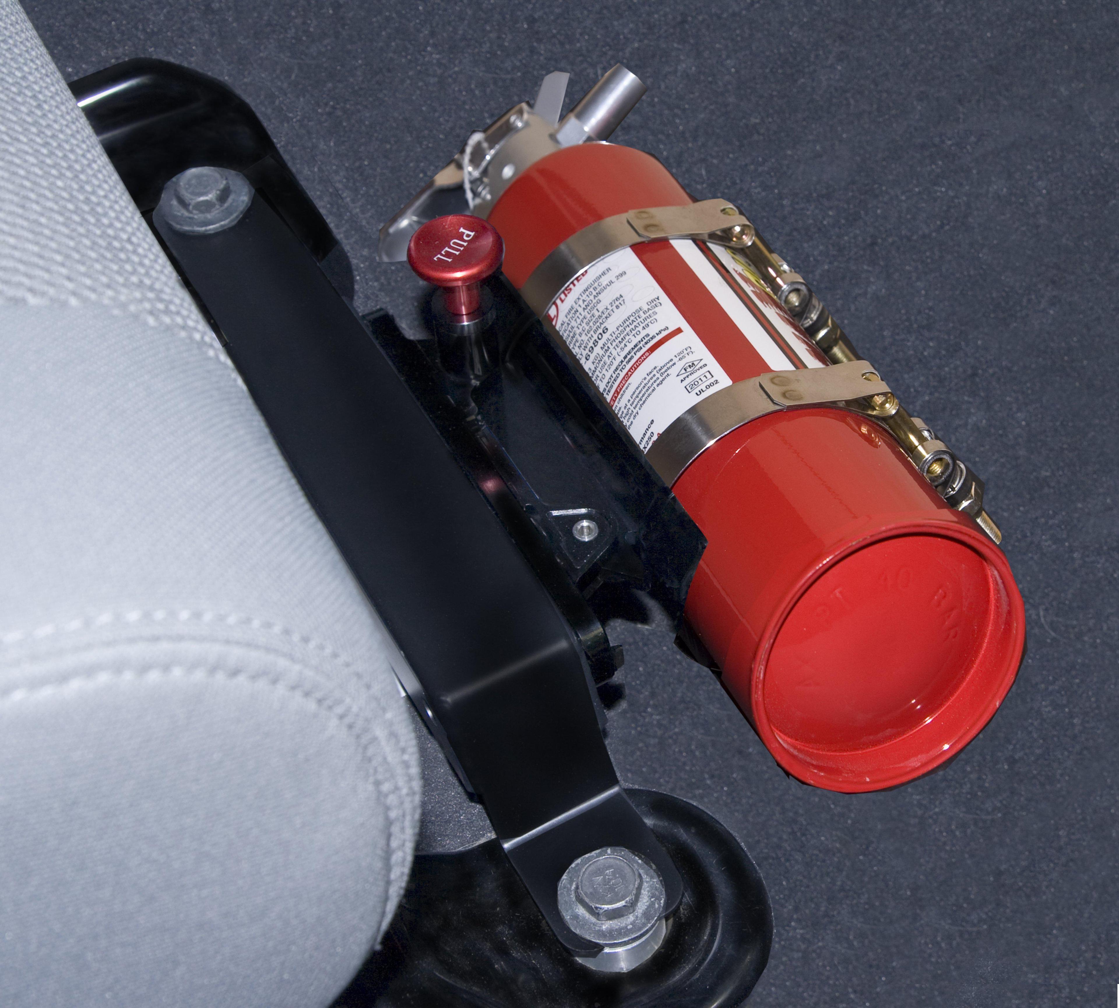 DV8 Universal Fire Extinguisher Mount | Black - D-FIREX-MNT-DOR