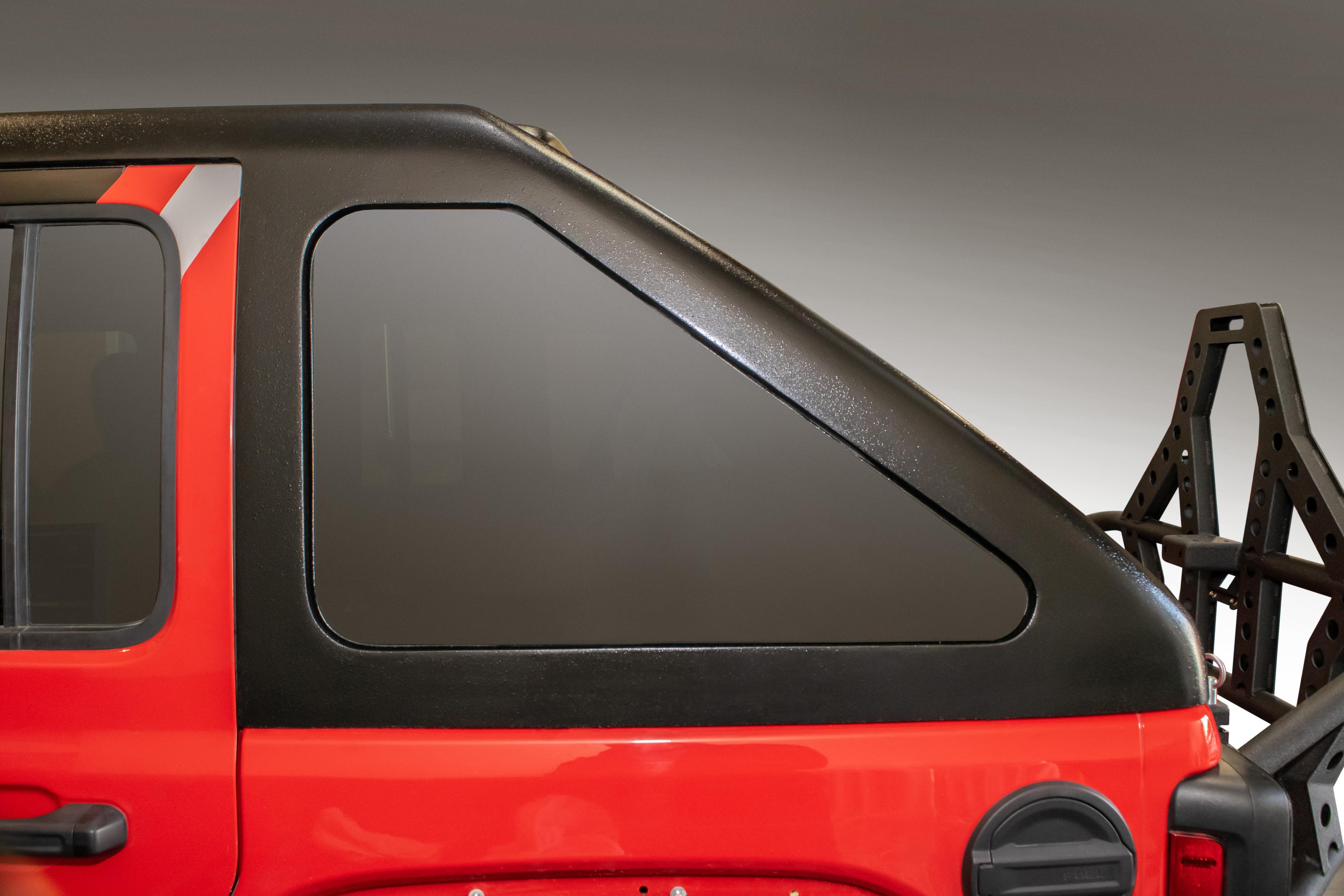 DV8 2018-2024 Jeep JL 4 Door Razor Series Fastback Hard Top - HTJL02-B