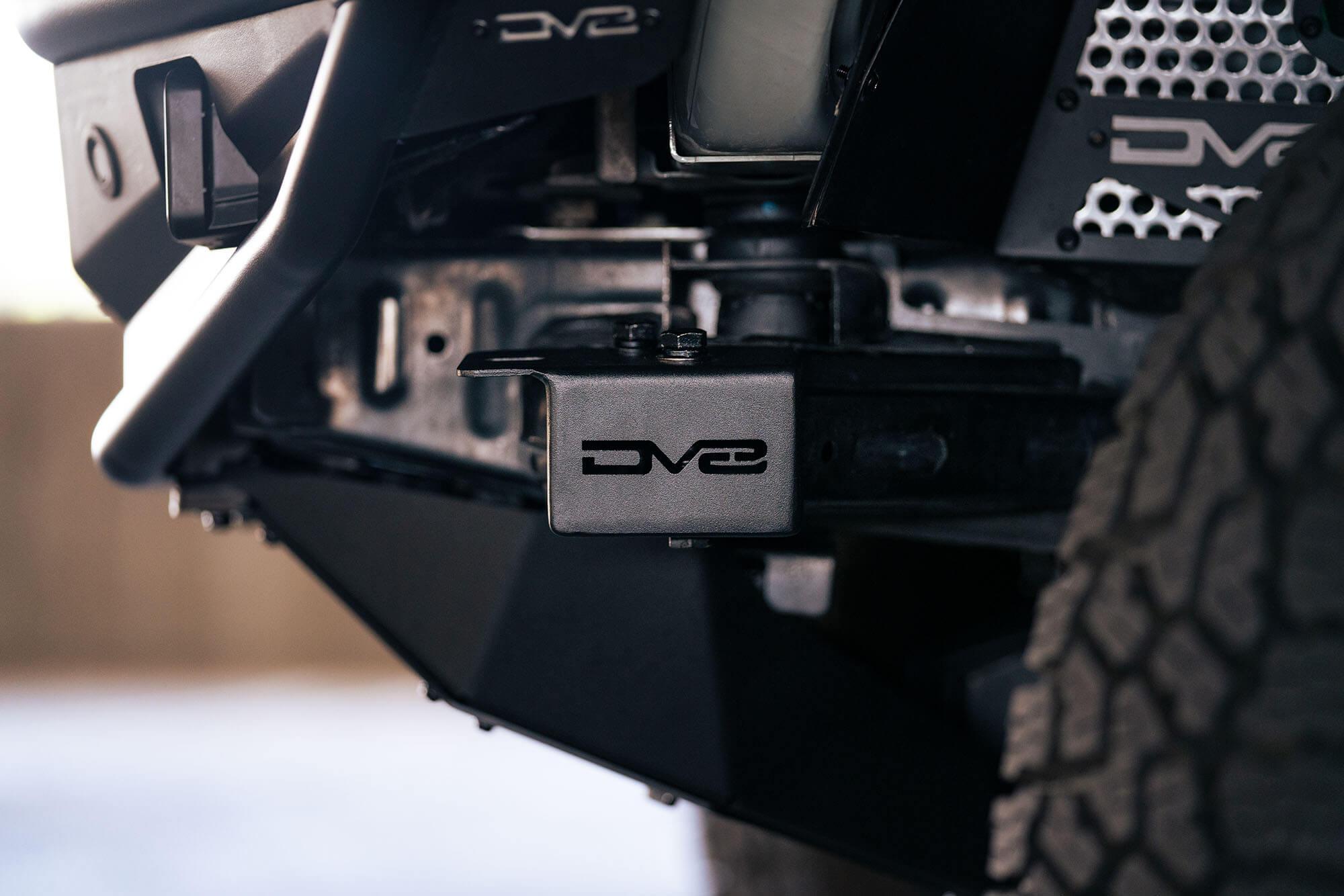 DV8 2021-2024 Ford Bronco | Crash Bar Caps with Accessory Mount - LBBR-07