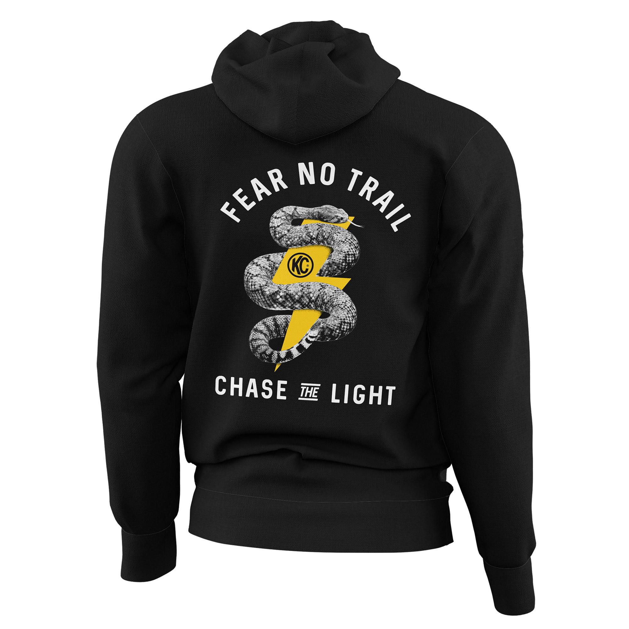 Fear No Trail Zip-Up Hoodie - Black - 2X-Large