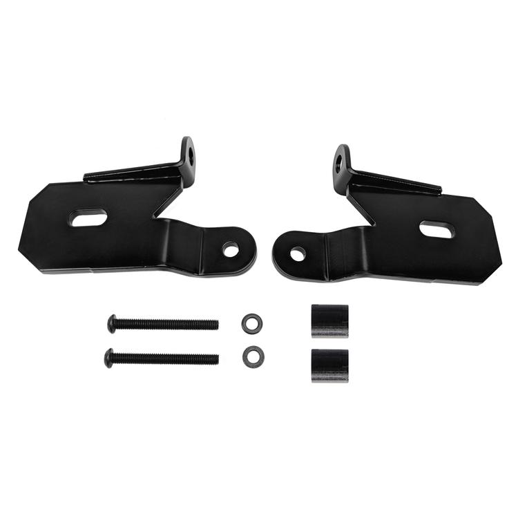 Bracket Set - Light Mount - Windshield - Pillar Mount - Pair - for 18-20 Jeep JL