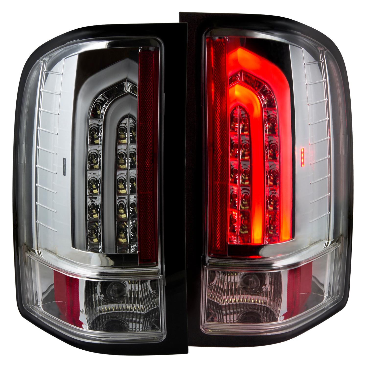 LED TAIL LIGHTS CHROME CL