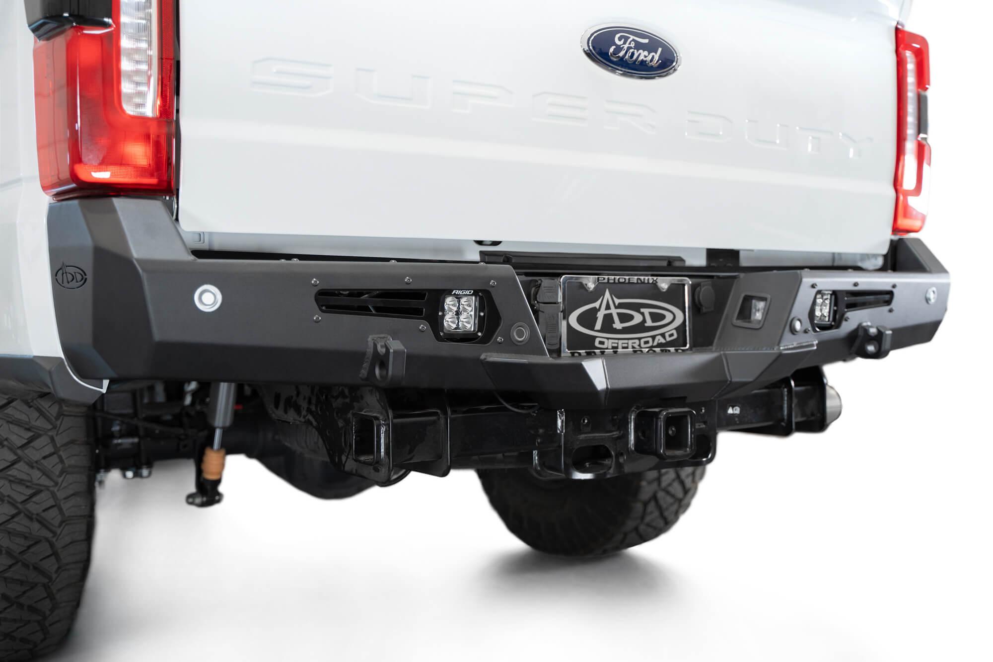 THE BOMBER REAR BUMPER WAS DESIGNED