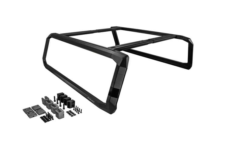 Kuat IBEX Truck Bed Rack - Mid-Size - Short-Bed - Sandy Black - IBEXA1