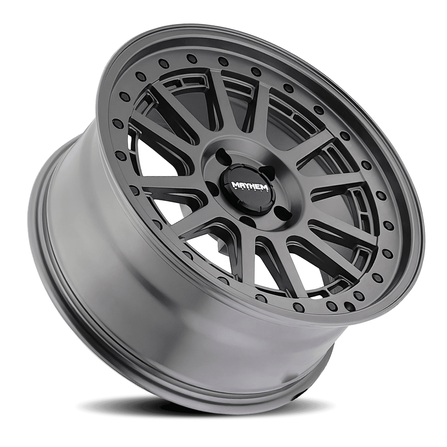 Mayhem Compass 8305 Matte Gunmetal W/ Blk Bolt 20X9 5-150 18Mm 110Mm - 8305-2950Mgt18