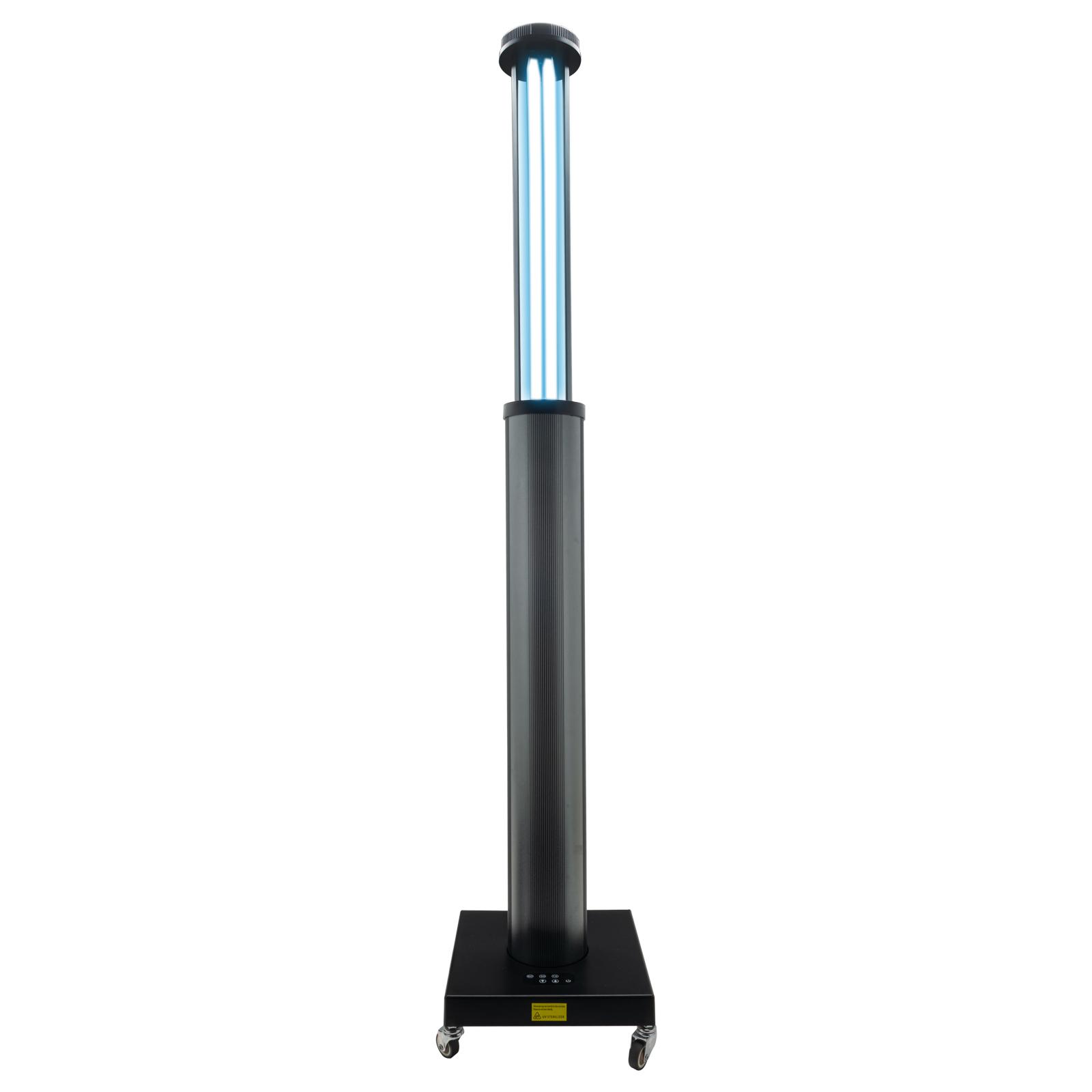 ORACLE Lighting 150W UV-C Automatic Telescoping Mobile Room Disinfection Device with Ozone Sanitizer 150W-UV-C