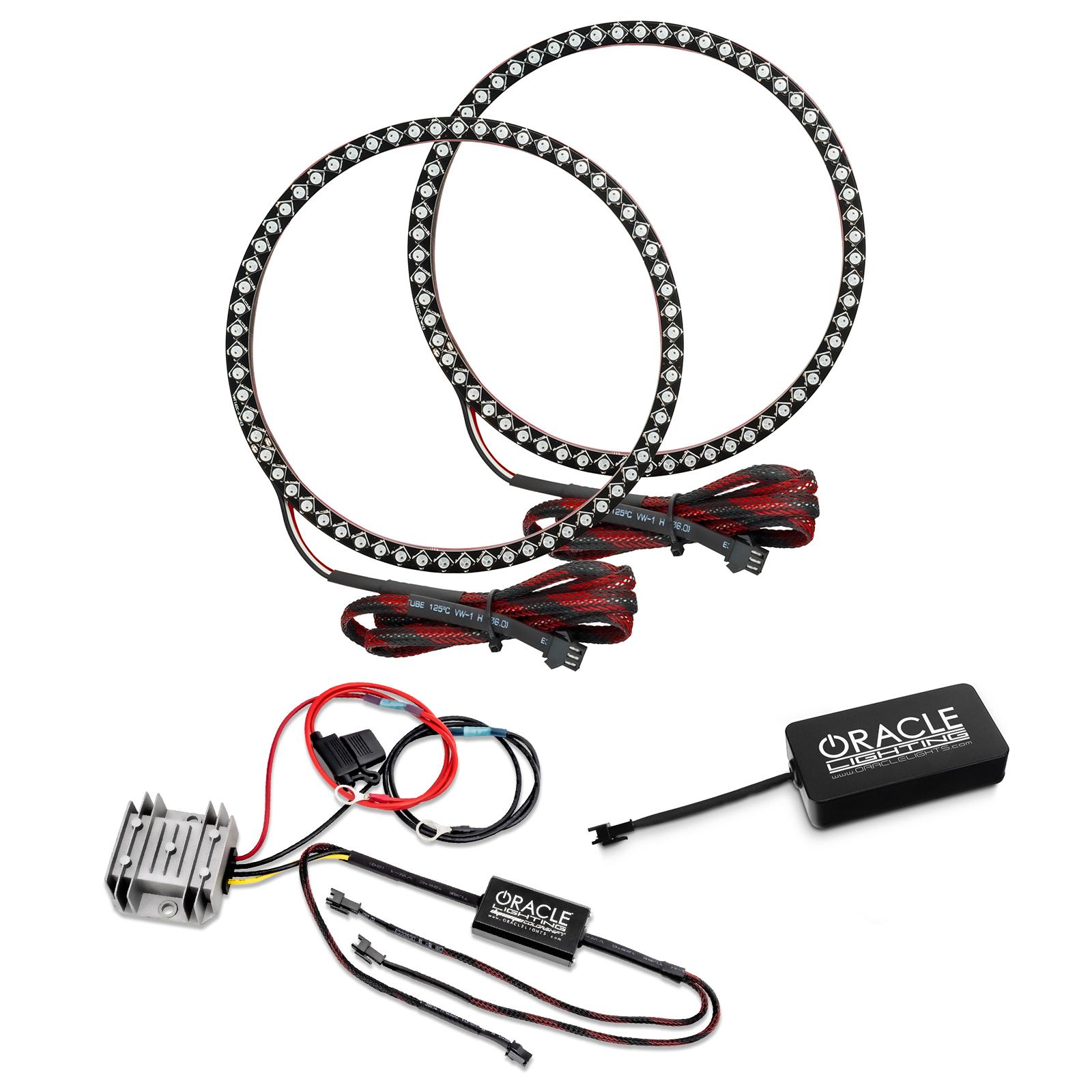 ORACLE Lighting 2003-2010 Hummer H2 Dynamic ColorSHIFT® Headlight Halo Kit - 2315-332