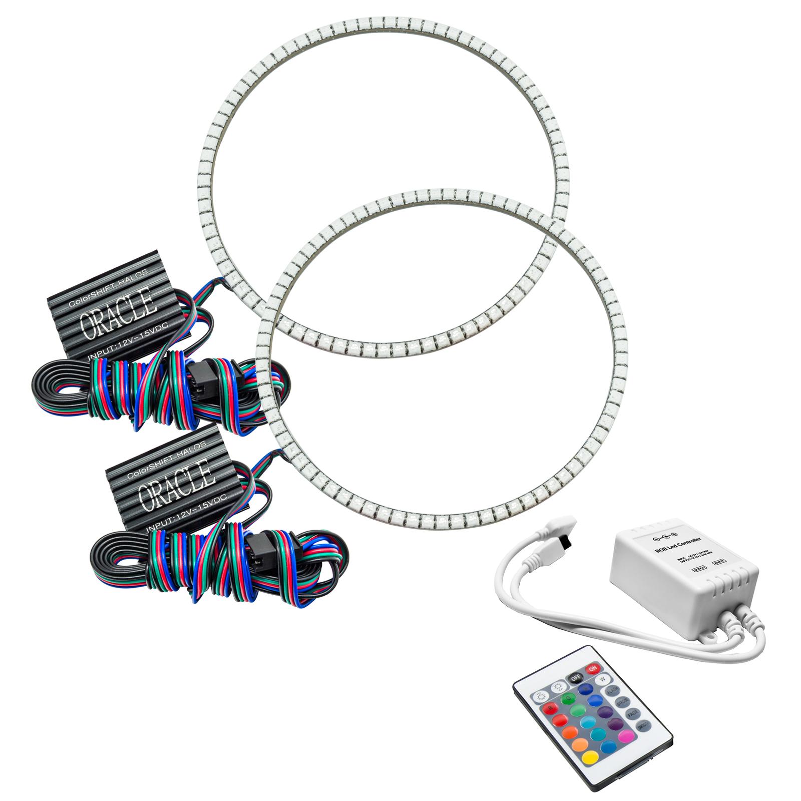 2003-2010 Hummer H2 Surface Mount LED Headlight Halo Kit