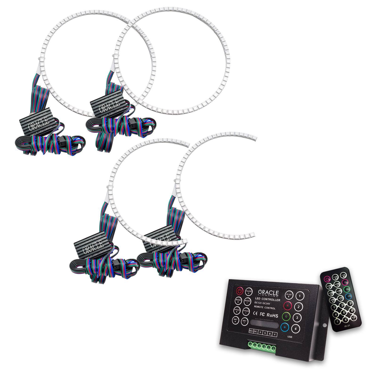 2005-2007 Dodge Dakota LED Headlight Halo Kit