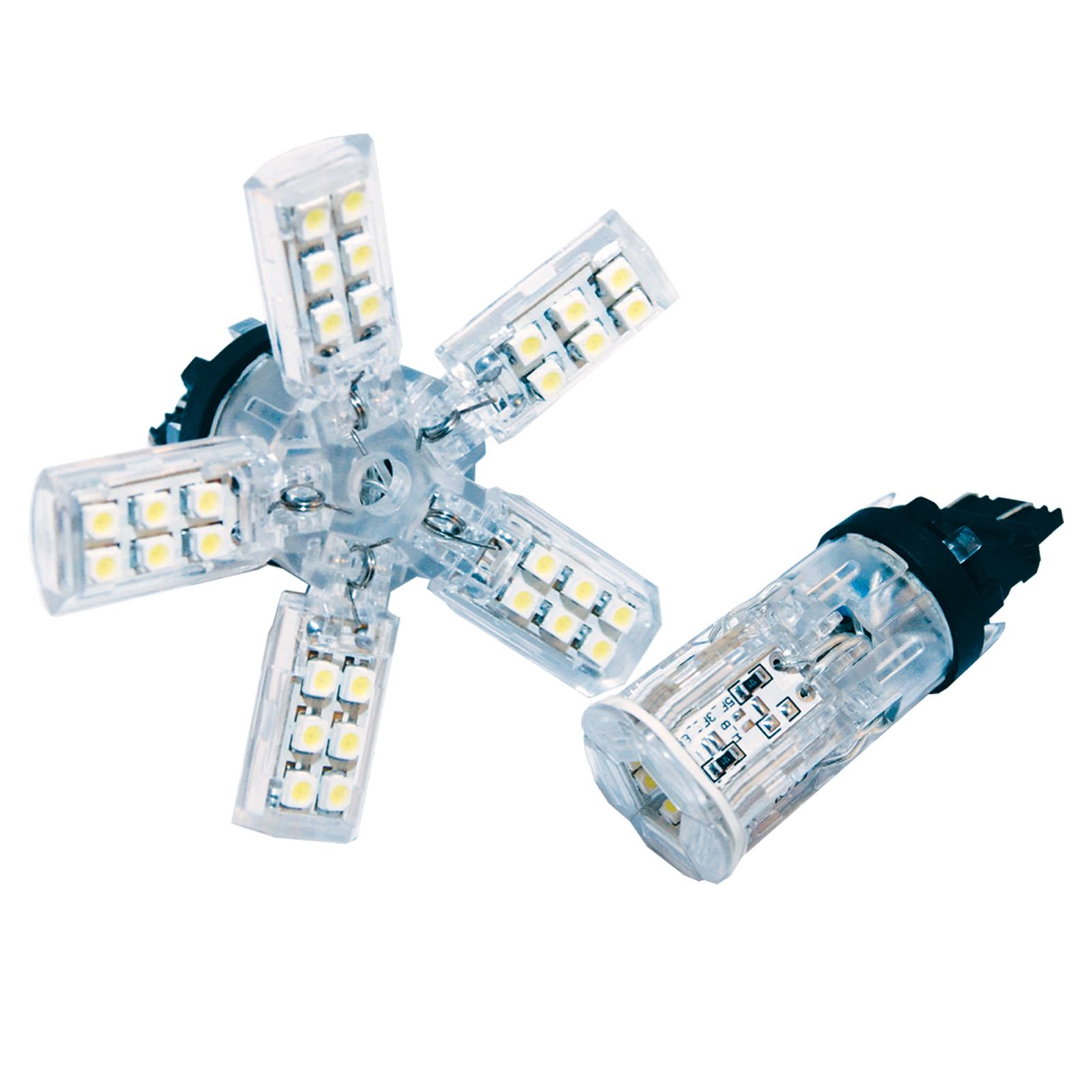 7440 24 SMD 3 Chip Spider Bulb (Single) - Cool White