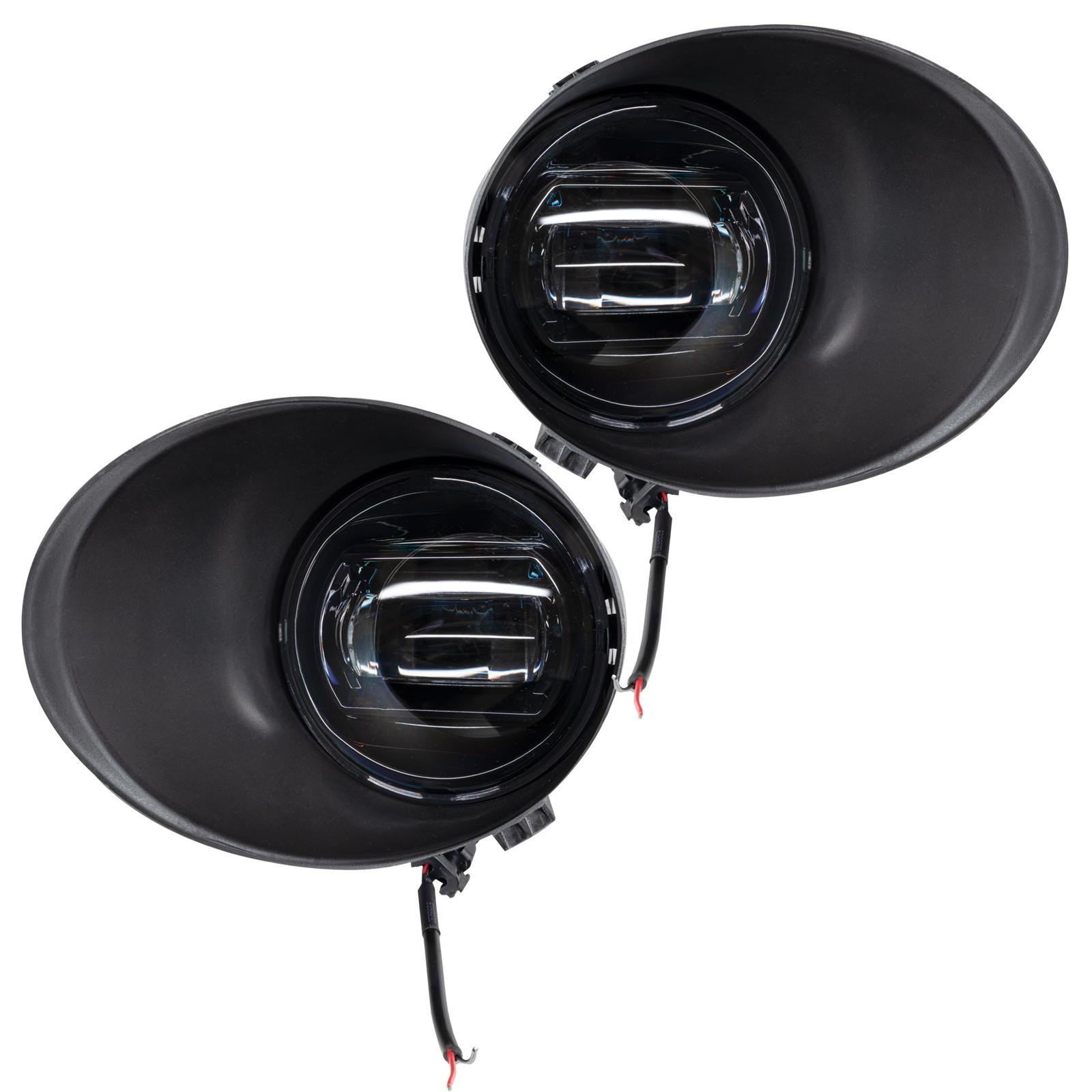 2007-2013 Toyota Tundra High Powered LED Fog (Pair) w/Metal Bumper