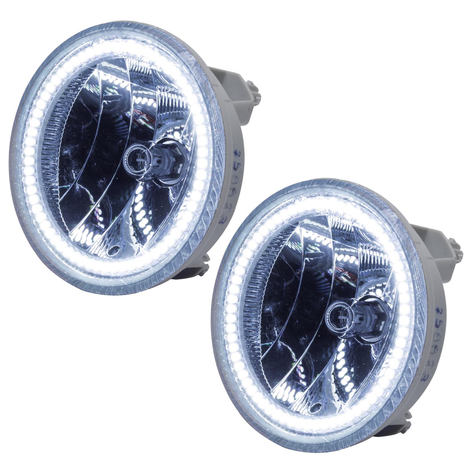 2007-2013 Chevrolet Avalanche Pre-Assembled LED Halo Fog Lights - (Non-Z71)
