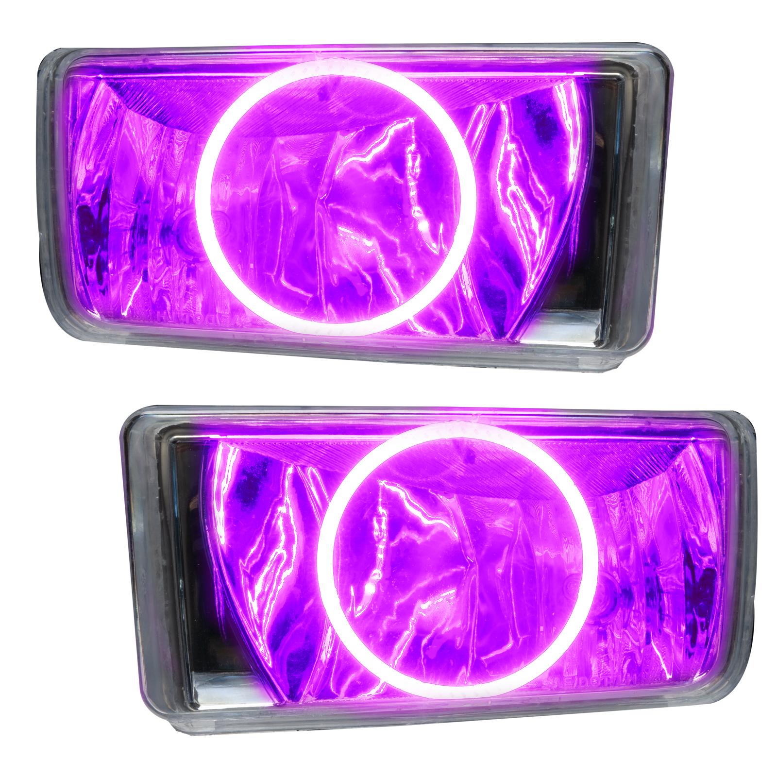 ORACLE Lighting 2007-2015 Chevrolet Silverado re-Assembled LED Halo Fog Lights 8112-009